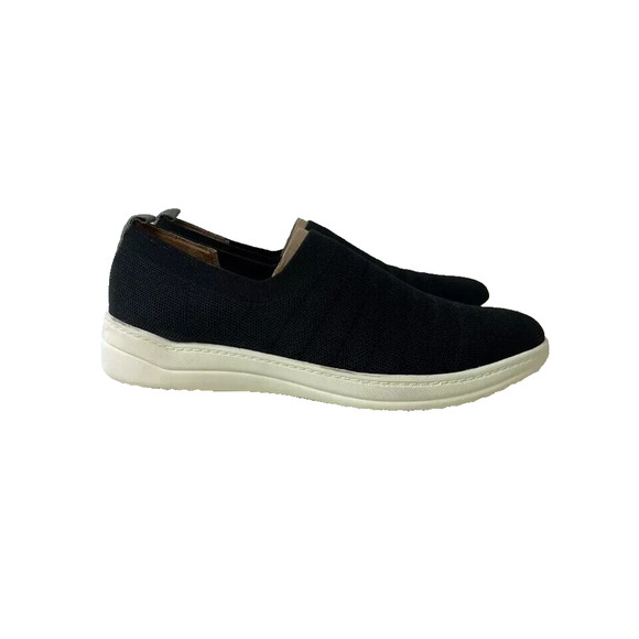 NEW LIFESTRIDE VELOCITY 2.0 WOMEN'S ENERGY KNIT SLIP ON SHOES 8M - BLACK - Picture 2 of 8